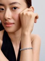 Pandora - Pulsera Halo Hearts - Plata de ley - details 3