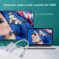 Adaptador De Video Y Audio HD 1080P USB 3.0 a HDMI Para PC Portátil Windows Proyector HDTV Cable Portátil Compatible Con USB 3.0 - details 5