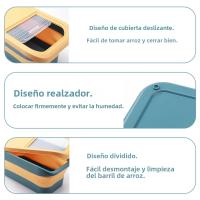 Contenedor De Almacenamiento Para Alimentos Para Perros Y Gatos 13/33LB Caja Seca Para Alimentos Para Mascotas Con Tapa Airtight Y Selladora Para Cocina Grano De Arroz - details 10