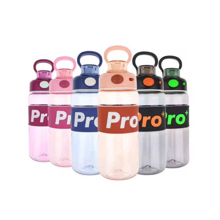 Family Botella de Agua 680ml, Deportiva, Sin Bisfenol A, a Prueba de Fugas, Varios Colores, Ideal para Gimnasio - 1