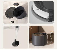 Fuente De Agua Automática Para Gatos 3L Capacidad Grande Con Filtro Recirculante USB Dispensador De Agua Para Mascotas Accesorios Para Gatos Color Azul Y Blanco - details 8