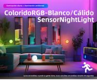 Lámpara Nocturna LED Con Sensor De Movimiento Recargable RGB Para Cocina Armario Escalera Luz De Fondo Sin Cable Luz De Armario - details 0