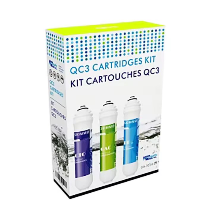 Recambios ultrafiltración NELVA - KIT ANTIBACTERIAS (SIN MEMBRANA) - 1