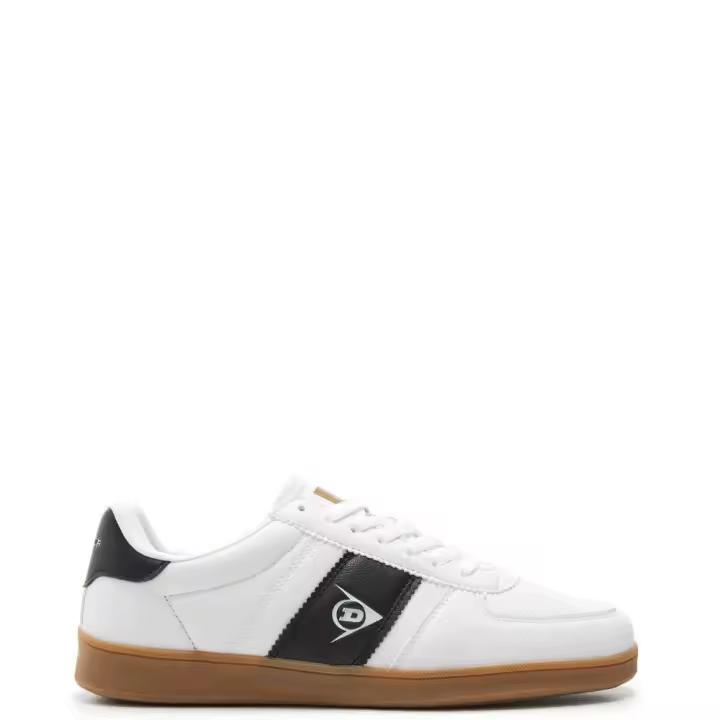 Dunlop 35960 Zapatillas casual para hombre blancas en sintético con cordones 35960-006 - 1
