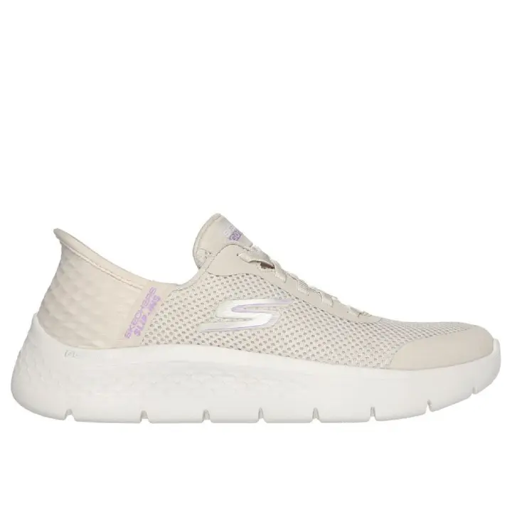 SKECHERS 124836 Zapatillas casual de mujer crema slip ins 525 - 1