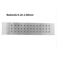 Tungsteno Carbonato Redondo Herramienta De Metal Para Dibujar Hilo De Oro Y Plata Para Fabricación De Joyas DIY 0.26-9mm - details 1
