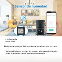 Sensor De Temperatura Y Humedad Universal Tuya Smart WiFi IR Remoto Para Aire Acondicionado TV Compatible Con Alexa Google Home Yandex - details 11