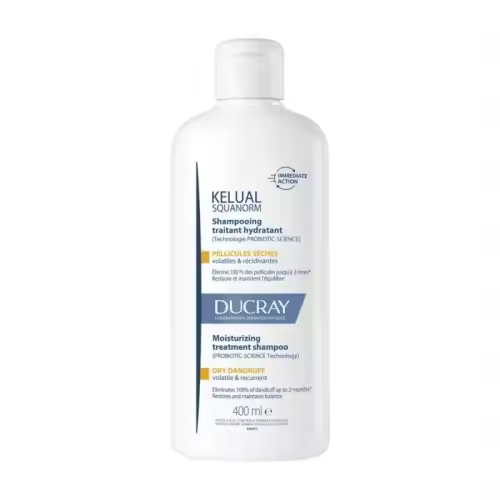 Ducray Kelual Squanorm Champú Tratamiento Caspa Seca 400 ml - 1