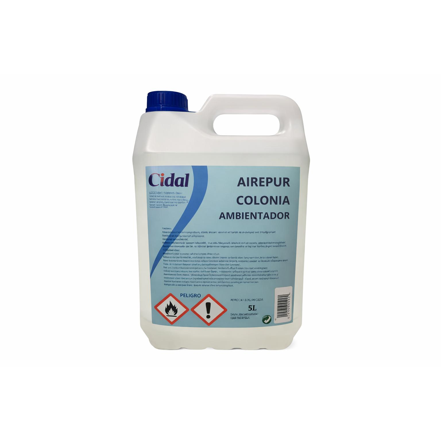 Ambientador líquido Airpur Colonia 5L - Aroma infantil - CIDAL