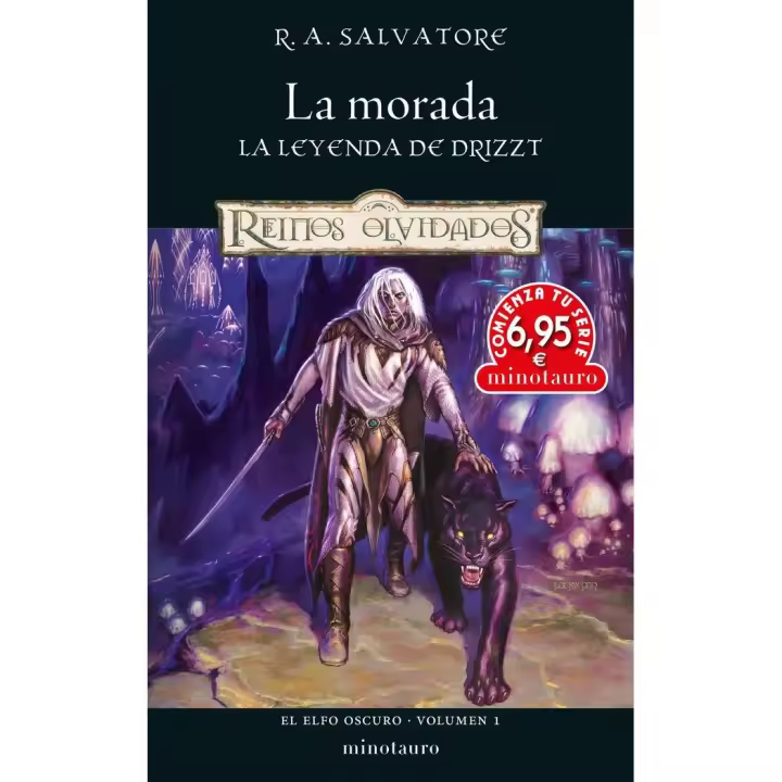 Libro CTS ELFO OSCURO LA MORADA 1 Editorial MINOTAURO - 1