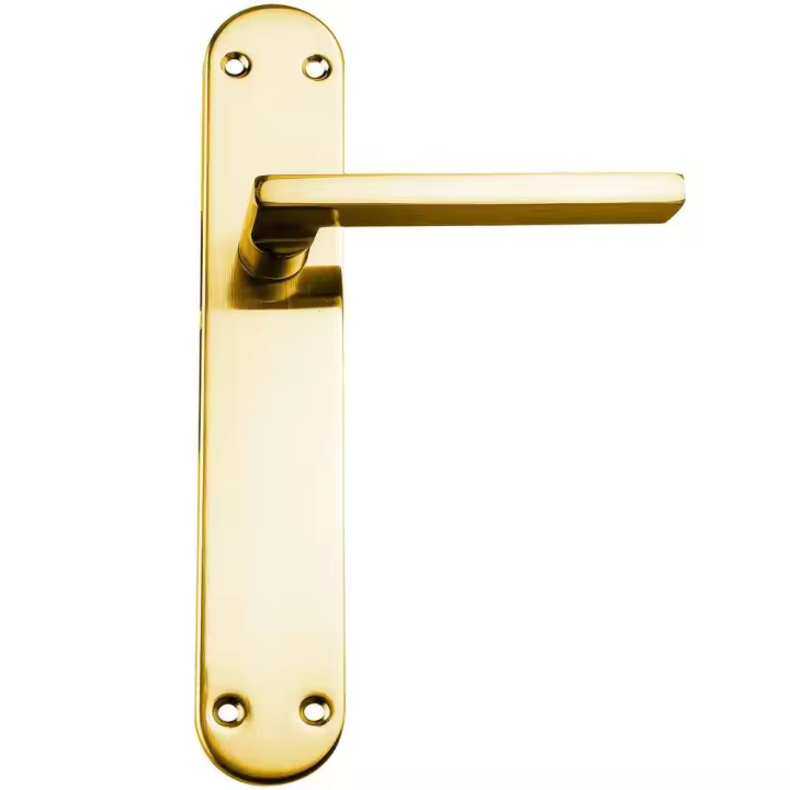 Manilla Recta HANDLOCK con Placa – Manilla de Aluminio y Placa de Hierro - 1