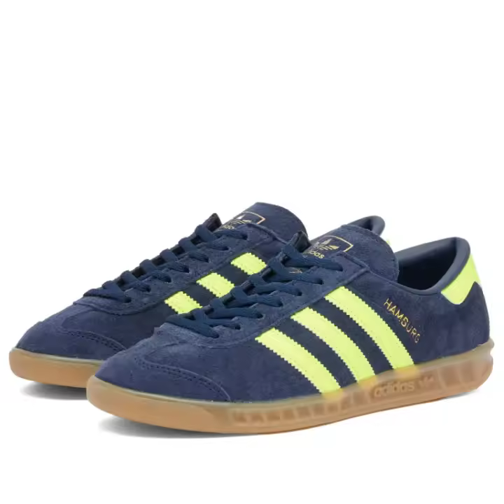 Adidas Hamburg Woman JS0678 Night Indigo / Solar Yellow / Gold Metallic JS0678W - 1