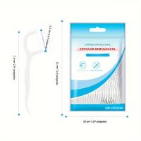 Floss Dental Desechable Ultra-Fino 30/50/150/300/600PCS Smooth Para El Hogar Palillos De Dientes Para Adultos Polietileno - details 1