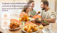 Cosori Freidora de Aire Dual Blaze Chef Edition 6,4L Negra, Doble Resistencia, 360 ThermoIQ, 205°C, 12 Programas, Pantalla Táctil - details 2
