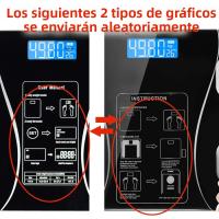 Báscula De Peso Corporal Inteligente BluetoothCompatible Escala Digital Para Baño Con Analizador De Composición Corporal Y App Para Móvil - details 1