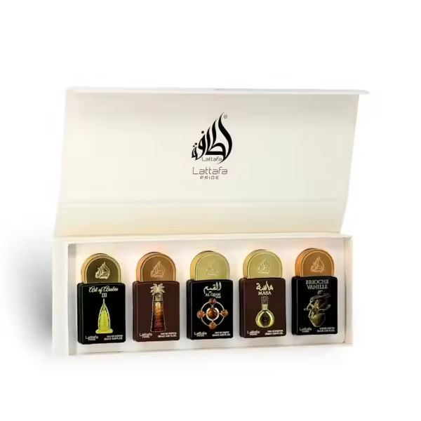 Lattafa - SET LATTAFA PRIDE COLLECTION Nº4 EDP 5 x 20 ml | Experiencia Olfativa de Lujo con las Creaciones Más Exclusivas ✨🎁 - 1