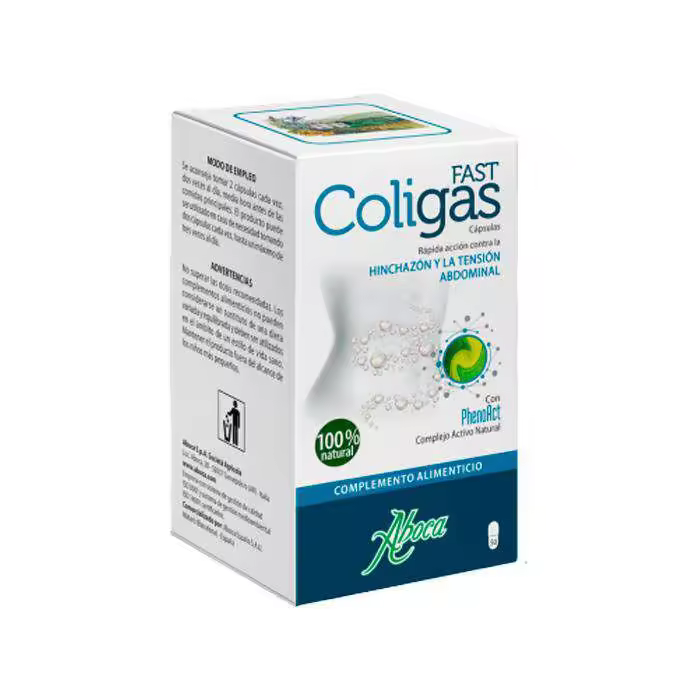 Aboca Coligas Fast 50 Cápsulas - 1