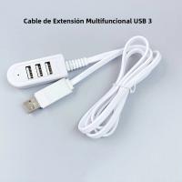 Cargador Multi-función USB 3 En 1 Convertidor Con Hub De Puertos USB Accesorios Para Cables De Datos Extension Splitter Socket - details 4