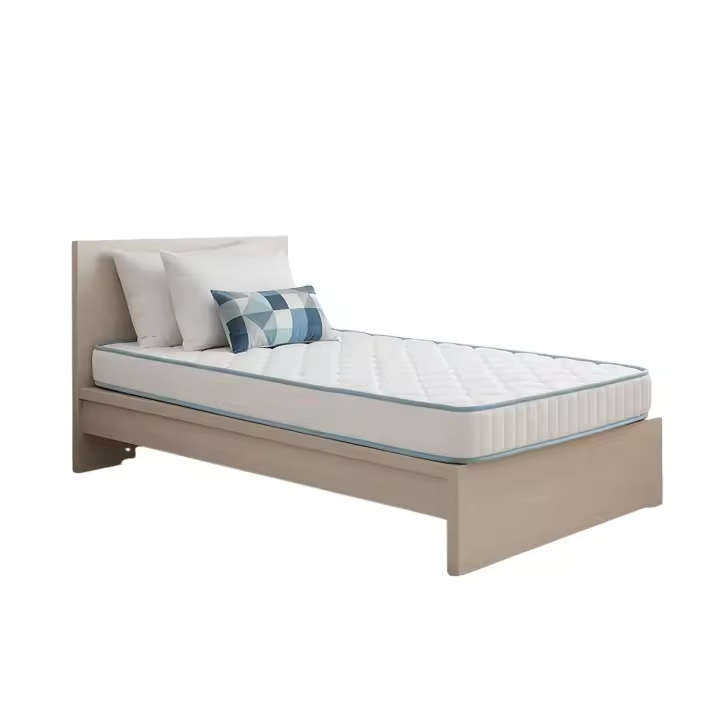 FusionHome - Colchón AloeCare Juvenil - Ergonómico Tejido Strech 100% - Ideal para Cama Nido - 1