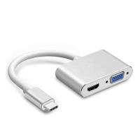 Adaptador De Dock Hub 4K Type C a HDMI USB C 3.0 VGA PD Para Macbook Samsung S20 Huawei Xiaomi Compatible Con Dex - details 8