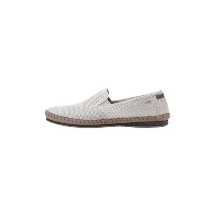 Fluchos 8674 MOCASÍN PLANO Hombre Blanco - Cuero - Cómodo y Estiloso - 1