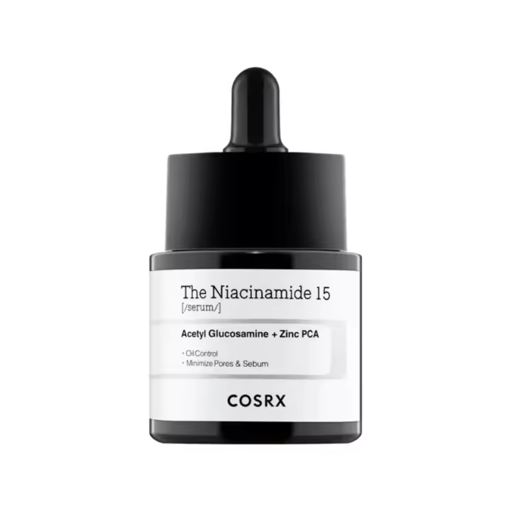 COSRX The Niacinamide 15 sérum facial ultraligero de rápida absorción con Niacinamide 15% + Zinc PCA 1% - 1