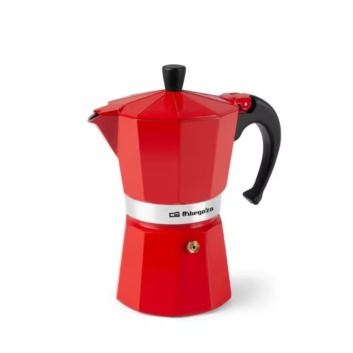 Orbegozo KFR 640 cafetera manual Cafetera italiana Rojo - 1