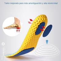 Almohadillas De Memoria De Espuma Ortopédicas Para Deporte Para Hombres Y Mujeres Suelas Transpirables Y Antiadherentes Para Calzado Running - details 5