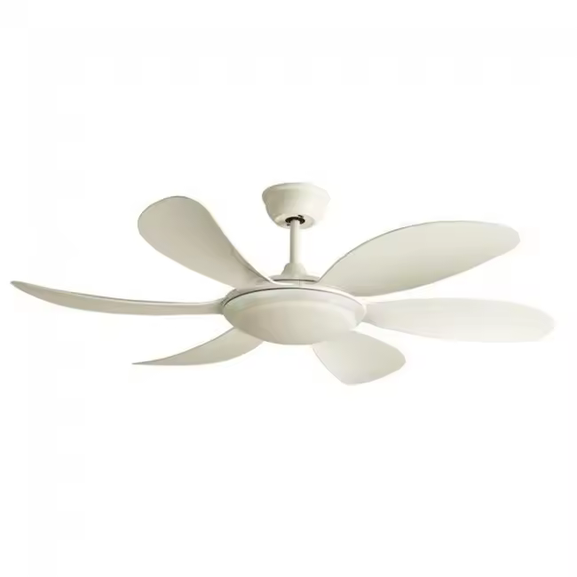 Wonderlamp Ventilador LED Mary Blanco (24W) - 1