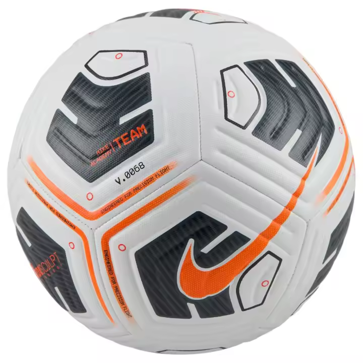 Balon Nike Academy Team Ims Blanco Naranja Negro Cu8047-101 Futbol - 1