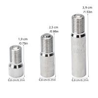 1 Par De Extensores De Válvula De Bicicleta Para Válvula Schrader 19mm 25mm 39mm Piezas De Ciclismo Accesorios De Tubo De Extensión - details 1
