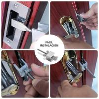 Cerradura De Puerta Portátil Con Doble Ajuste Para Hoteles Seguridad Antigolpes Para Viajes Y Defensa Personal Cerradura De Seguridad Para Puertas De Acero Inoxidable - details 15