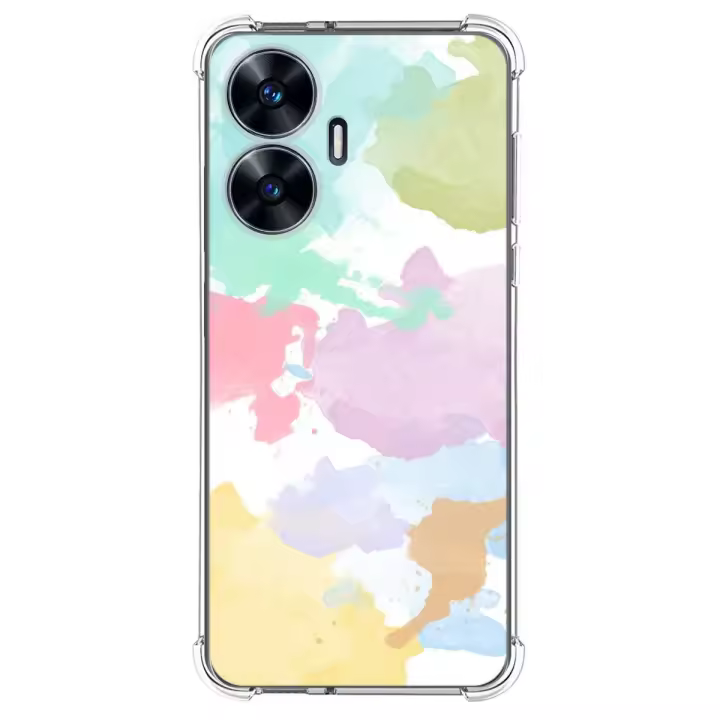 Funda Silicona Antigolpes para Realme C55 diseño Acuarela 11 Dibujos - 1