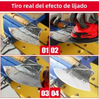 Sándwich Eléctrico Compacto Con Colección De Polvo 13000 OPM 220W 1.6Amp Con 20PCS De Papel De Sándwich Y Caja De Polvo Transparente Para DIY En El Hogar - details 4