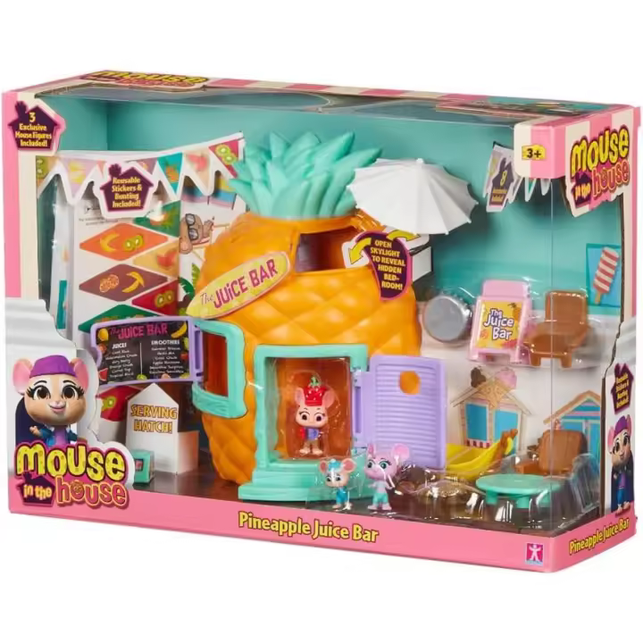 Mouse in The House Bar De Zumos Pineapple (Bandai 7395) - 1