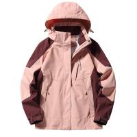 Chaqueta De Montañismo Para Mujer De Otoño Moda Con Capucha Impermeable Y Resistente Al Viento De Larga Duración Para Exteriores - details 24