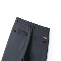 Pantalones Casuales Para Hombre 98% Algodón Gris Caqui Trabajo Pantalones De Oficina Talla Grande Moda Coreana Y2k Ropa De Marca Jogger Cargo - details 2