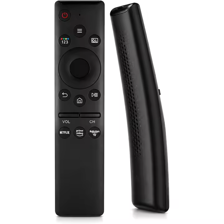 Mando Universal para Smart TV - Repuesto de Mando a Distancia Compatible con Samsung QLED, UHD, 4K, 8K, Curved y HDR, Mando Reemplazo listo para usar sin programación, con botones directos Netflix, Prime Video y Rakuten TV - 1