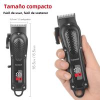Cortadora De Pelo Cosoul Compacta Con Pantalla LED Ajustable Y Gran Capacidad De Batería Trimmer De Barba Eléctrico - details 5