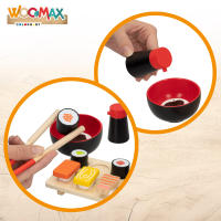 WOOMAX Set de comida sushi de madera - details 2