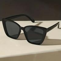 Gafas De Sol Para Mujer Estilo Vintage Cat Eye Moda Para El Verano Y Vacaciones Lentes Espejo Material Plástico - details 3