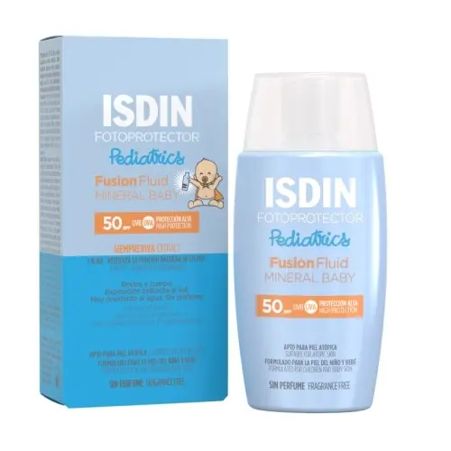 Isdin Fotoprotector Pediatrics Fusion Fluid Mineral Baby SPF50 50ml - 1