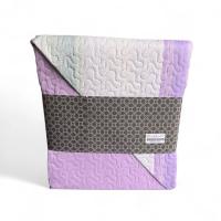 Colcha Reversible | Colcha Ligera de Verano Laika Lila en Microfibra Transpirable | Colores Neutros | Tamaños para Cama de 90 a 150 cm - details 2