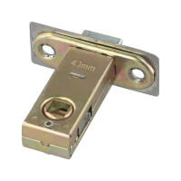 Cerradura De Puerta De Mortiz Con Cerradura Tubular Y Gancho Ajustable Para Uso Con Manillas Acero Inoxidable Sin Certificación Ni Origen Específico - details 3