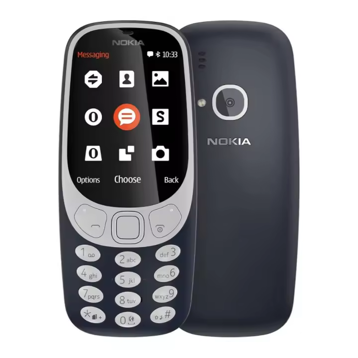 Teléfono Móvil Nokia 3310 3G, Pantalla 2.4", Cámara, Bluetooth y Radio FM - 1
