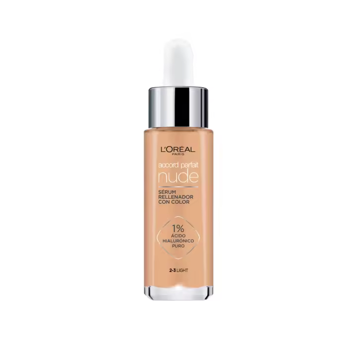 L'Oreal Paris | Sérum con Color Accord Parfait, cubre como una base y reafirma la piel en tan solo 1h. Ahora con ácido hialuronico microepidérmico - 1