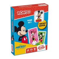 Cartamundi Shuffle Mickey y sus amigos Rondo Juego de cartas Disney + Figura Mickey o Pluto A partir de 5 años 2 o más jugadores Partidas de 15 minutos Coleccionable Colección Incluye baraja dado y figurita - details 0
