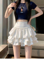 Mini Falda Volante Blooms Con Cintura Elástica Y Shorts Integrados Estilo Y2K Para Mujeres Y Adolescentes Decoración De Volantes Suave Y Dulce - details 3