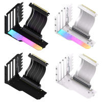 Soporte Vertical Para Tarjeta Gráfica Con Cable PCI-E 4.0 X16 Riser De 15cm Soporte Para GPU De 90 Grados Derecho - details 4