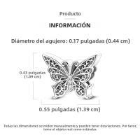 Encantos Originales 925 Platinados Para Mujer Con Zirconia Joyería Moda Para Pulseras Hechas De Cuentas De Moda - details 7